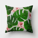 Axyaa Tropical Plants & Hibiscus Flower Pillow Cover Collection