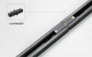 Axyaa Line I L T Connector Power Extension Cable for 2-Wire Black White Track Base Lighting