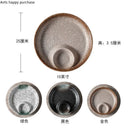 Axya Ceramic Dumpling Plate with Sauce Compartment - Restaurant Quality