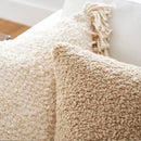 Axyaa Plush Cushion Cover for Home Decor - Soft Sofa Pillow Cover - Nordic Style
