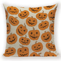 Axyaa Halloween Demon Happy Trick or Treat Cushion Cover
