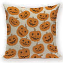 Axyaa Halloween Demon Happy Trick or Treat Cushion Cover