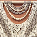 Nordic Style Macrame Wall Hanging Tapestry by Axyaa