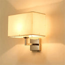 Axyaa Modern Minimalist LED Wall Lamps with Rectangle Texture Shade