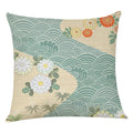 Axyaa Fish Series Cotton Linen Cushion Cover 45X45Cm Home Decor Sofas