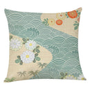 Axyaa Fish Series Cotton Linen Cushion Cover 45X45Cm Home Decor Sofas