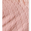 Axyaa Nordic Knitted Acrylic Throw Blanket for Cozy Home Decor & Warmth