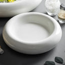 Round Ceramic Dinner Plate Set by Axyaa: Elegant Tableware for Home and Restaurants