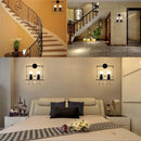 Axyaa Swing Doll Led Wall Lamp for Living Children Room Aisle Lighting
