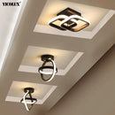 Axya LED Chandeliers: Modern Indoor Lighting for Bedroom, Hallway, Corridor, in White or Black
