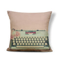 Axyaa Retro Record Camera Pillow Cover - 45X45CM