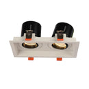Axyaa Square LED Narrow Border Ceiling Downlight for Home Villas recessed Light