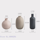 Axyaa Colorful Ceramic Vase Ball Cylindrical Flower Arrangement Hydroponics Desktop Decoration