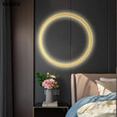 Axya Modern LED Circle Wall Lights for Living Room and Bedroom
