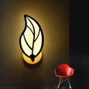 Axyaa Leaf Shape LED Wall Lamp for Modern Nordic Home Decor