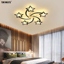 Axya LED Chandelier Lights Remote Control Modern Acrylic Home Lighting