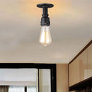 Axyaa Industrial LED Water Pipe Wall Lamp Sconce for Home Decor