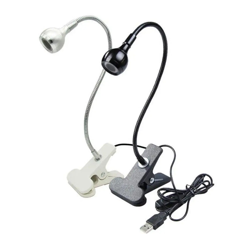 Axyaa LED Book Light: USB Powered Clip-On Desk Lamp for Reading and Travel