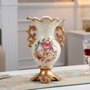 Axyaa European Resin Vase Dried Flower Arrangement Home Decor Ornament