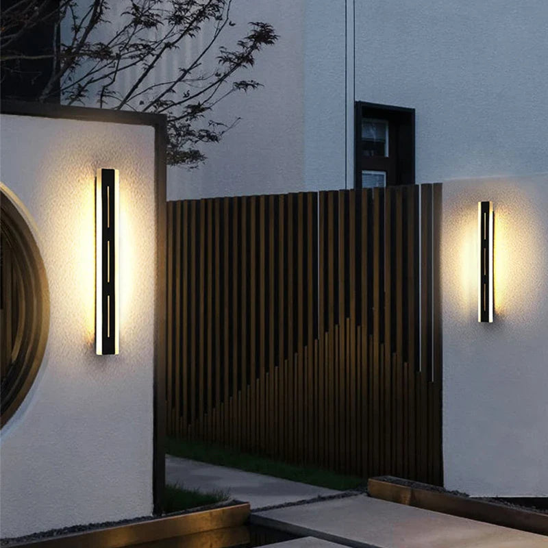 Axyaa Waterproof LED Outdoor Wall Light with Remote Control