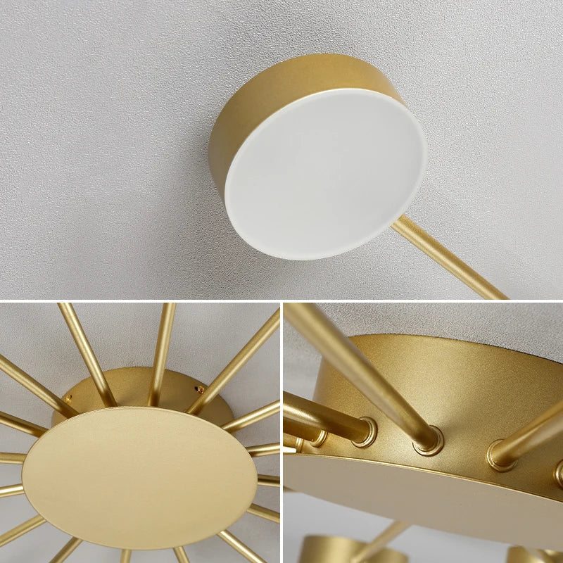 Axya Luxury Nordic Ceiling Light for Living Room and Bedroom