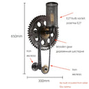 Axyaa Vintage Gear Chain Wall Sconce for Home and Restaurant Aesthetic