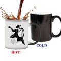 Axyaa Magic Ceramic Dancing Friends Coffee Tea Cups