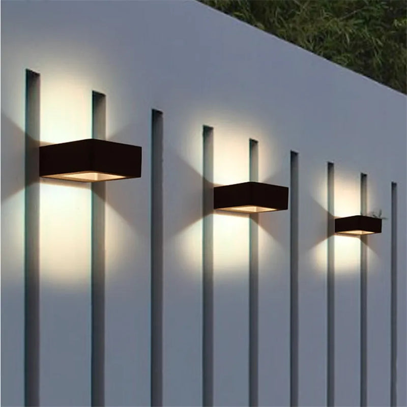 Axyaa Waterproof LED Outdoor Porch Garden Lamp for Modern Indoor Living Room Lighting