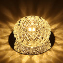 Axyaa Crystal LED Ceiling Chandelier for Modern Lighting Fixtures in Corridor, Balcony, Porch