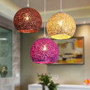 Colorful Ball Pendant Light for Cafe & Bedroom - Axyaa LED Fixture