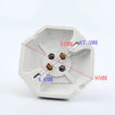Axyaa Vintage Creamic E27 Bulb Holder Socket 110-220V Base Lamp Fitting