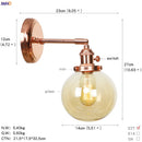 Axyaa White Ceramic LED Wall Sconce Switch Nordic Modern Wall Lamp