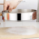 Axyaa Stainless Steel Flour Sifter Fine Mesh Strainer for Baking & Cooking