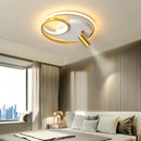 Axyaa Nordic Gold Chandelier Lamp with Dimmable Spotlight & Remote Control