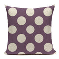 Axyaa Polka Dots Cushion Cover 45*45 Nordic Decorative Pillow for Home Sofa