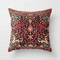 Axyaa Ethnic Style Short Plush Pillow Cover - Chinese Printing Sofa Cushion Cover