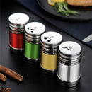 Axyaa Stainless Steel Spice Jar Seasoning Container Kitchen Gadget