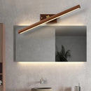 Axyaa Wood and Copper LED Rotatable Wall Lamp for Nordic Modern Home Décor