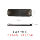 Axyaa Sushi Plate Set: Long Rectangular Ceramic Tableware Plate for Creative Japanese Cuisine