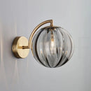 Axyaa Modern Nordic Glass Ball Wall Lamp for Living Room, Bedroom, and Aisle Indoor Decor with LED Bulb