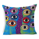 Axyaa Evil Eye Dream-catcher Pillowcase for Ramadan Decor