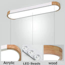 Axyaa Nordic Ceiling Light 3 Color Dimming LED Lamp for Home Interior