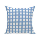Axyaa Navy Blue Stripes Throw Pillow Cover - 45X45CM Decorative Cushion for Home