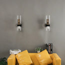Axyaa LED Glass Wall Light: Modern Nordic Bedroom & Kitchen Sconces Lighting Fixtures