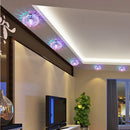 Axyaa Modern Crystal Ceiling Lights for Living Room Decor & Aisle Lighting Fixtures