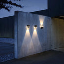 Axyaa Outdoor LED Wall Lights Modern Waterproof Aluminum Sconce Garden Lamps
