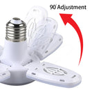 Axyaa 28W E27 LED Fan Blade Bulb with Remote Controller for Ceiling Light