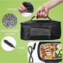 Axyaa Electric Car Food Warmer Lunch Box for Travel and Picnic