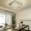 Axyaa Mini Crystal Ball Chandelier for Dining Kitchen Bar Hallway LED Luster