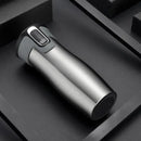 Axyaa 450Ml Thermos Coffee Mug - High-End Business Cup Vacuum Flask, Insulated Water Bottle